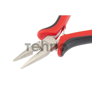 Утконосы MATRIX 17810  длинногубцы mini 130мм Ni прямые авторазжим двухкомпонентные рукоятки