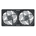 2 Вентилятора для корпуса 1 Ватт Cooler Master MASTERFAN SF240R ARGB, 2x120mm, 4-Pin (PWM), ARGB, 2 pcs + ARGB LED Controller, фото 3