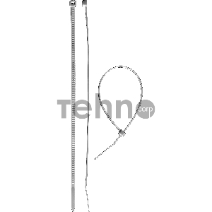 Кабельные стяжки белые КС-Б1, 7.6 x 400 мм, 50 шт, нейлоновые, ЗУБР Профессионал