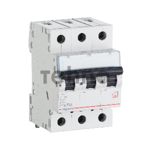 Авт.выкл.TX3 C50A 3П 6000/10kA
