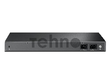Коммутатор TP-Link JetStream 24-портовый управляемый SFP уровня 2+, 20 гигабитных SFP-портов и 4 гигабитных комбинированных порта SFP/RJ45