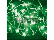 Гирлянда LED Galaxy Bulb String 10м, белый КАУЧУК, 30 ламп*6 LED ЗЕЛЕНЫЕ, влагостойкая IP65
