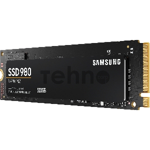 Накопитель SSD Samsung M.2 500Gb (PCI-E NVMe) 980 (R3100/W2600MB/s) (MZ-V8V500BW)