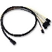 Кабель ACD-SFF8643-SATASB-10M, INT SFF8643-to-4*SATA+SB (MiniSAS HD -to- 4*SATA+SideBand internal cable) 100cm, фото 2