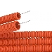 Труба гофрированная из ПНД с зондом ø 16 мм, оранжевая (100 м/уп.) REXANT , фото 1