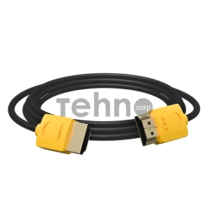 Greenconnect Кабель SLIM 1.5m HDMI 2.0, желтые коннекторы Slim, OD3.8mm, HDR 4:2:2, Ultra HD, 4K 60 fps 60Hz, 3D, AUDIO, 18.0 Гбит/с, 32/32 AWG, GCR-51575 Greenconnect Кабель SLIM 1.5m HDMI 2.0, желтые коннекторы Slim, OD3.8mm, HDR 4:2:2, Ultra HD, 4K 60 