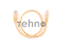 Патч-корд FTP Gembird PP22-0.5M/O кат. 5e, 0.5м, литой, многожил. (оранжевый)
