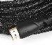 Кабель Greenconnect 1.8m HDMI версия, 2.0 HDR 4:2:2, Ultra HD, 4K 60 fps 60Hz/5K*30Hz, 3D, AUDIO, 18.0 Гбит/с, 28/28 AWG, OD7.3mm, тройной экран, черный нейлон, GCR-HM811-1.8m, фото 4