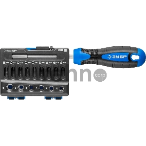 Набор отверточный Зубр 25216 16 предметов (жесткий кейс)