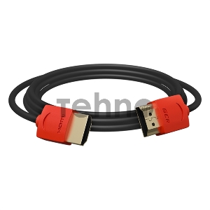 Greenconnect Кабель SLIM 1.5m HDMI 2.0, красные коннекторы Slim, OD3.8mm, HDR 4:2:2, Ultra HD, 4K 60 fps 60Hz, 3D, AUDIO, 18.0 Гбит/с, 32/32 AWG, GCR-51214 Greenconnect Кабель SLIM 1.5m HDMI 2.0, красные коннекторы Slim, OD3.8mm, HDR 4:2:2, Ultra HD, 4K 6