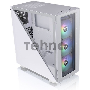 Корпус Thermaltake Divider 300 TG ARGB белый без БП ATX 2x120mm 2xUSB3.0 audio front door bott PSU