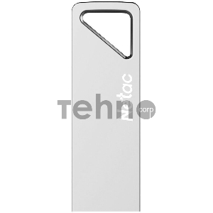 Флеш Диск Netac U326 8Gb <NT03U326N-008G-20PN>, USB2.0, металлическая плоская