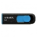 Флеш диск  ADATA Flash Drive 64Gb UV128 AUV128-64G-RBE {USB3.0, BLACK/BLUE}, фото 1