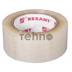 Скотч упаковочный REXANT 48 мм х 50 мкм, прозрачный, рулон 150 м