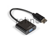 Кабель-переходник Exegate EX284910RUS  DisplayPort-VGA ExeGate EX-DPM-VGAF-0.15 (20M/15F, 0,15м)