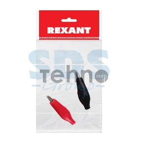 Зажим «крокодил» 5 А 46 мм в изоляторе REXANT