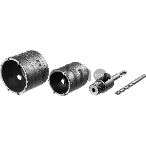 Набор коронок ЗУБР 29211-H2  по бетону с оснасткой d = 50 68мм кейс мастер