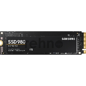 Накопитель SSD Samsung 1Tb M.2 980 MZ-V8V1T0BW (R3500/W3000MB/s) (PCI-E NVMe)