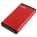 Внешний корпус 2.5"" Gembird EE2-U3S-2, красный, USB 3.0, SATA, фото 2