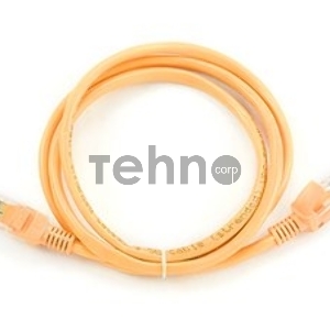 Патч-корд FTP Gembird PP22-2M/O кат. 5e, 2м, литой, многожил. (оранжевый)