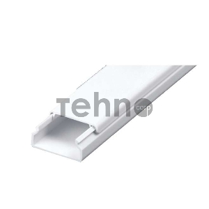 Кабель-канал 80х40 L2000 пластик с двойным замком УралПак КК-19080040-024