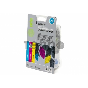 Картридж струйный Cactus CS-C1823D цветной для №23 HP DeskJet 700series/712c/720c/722c/810 (38ml)