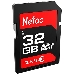 Флеш карта SDHC 32GB  Netac Class 10 UHS-I U1 P600 [NT02P600STN-032G-R], фото 1