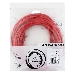 Патч-корд UTP Cablexpert/Gembird PP12-5M/R кат.5e, 5м, литой, многожильный (красный), фото 6