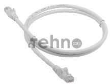 Патч-корд LANMASTER LSZH UTP кат.6, 1.0 м, белый