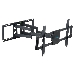 Кронштейн для телевизора Kromax ATLANTIS-70 черный 32"-75" макс.101кг настенный поворотно-выдвижной и наклонный, фото 2