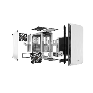 Корпус be quiet! PURE BASE 500 WHITE WINDOW / ATX, tempered glass side panel / 2x Pure Wings 2 140mm / BGW35
