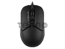 Мышь A4Tech Fstyler FM12S черный оптическая (1200dpi) silent USB (3but)