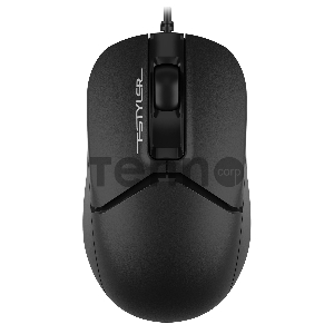 Мышь A4Tech Fstyler FM12S черный оптическая (1200dpi) silent USB (3but)