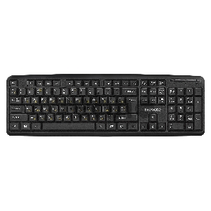 Клавиатура ExeGate EX293971RUS LY-331S (USB, полноразмерная, влагозащищенная, 104кл., Enter большой, длина кабеля 1,7м, черная, RTL)