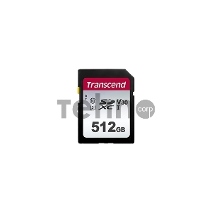 Карта памяти Transcend  512GB UHS-I U3 SD card