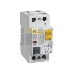 Выключатель дифференциального тока (УЗО) 2п 50А 100мА тип AC ВД1-63 ИЭК MDV10-2-050-100, фото 3