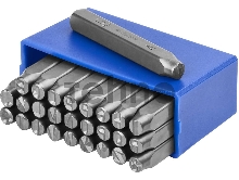 Клейма ЗУБР 21505-06_z01  буквенные латинские шрифт 6мм