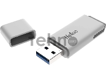 Флеш Диск Netac U185 8Gb <NT03U185N-008G-20WH>, USB2.0, с колпачком, пластиковая белая