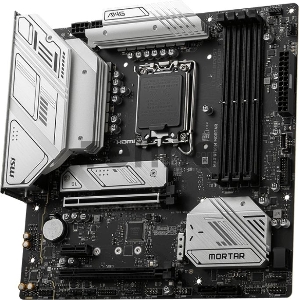Материнская плата MAG B760M MORTAR  Soc-1700 Intel B760 4xDDR5 mATX AC`97 8ch(7.1) 2.5Gg+HDMI+DP