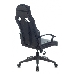 Кресло игровое Zombie DRIVER черный/белый искусственная кожа с подголов. крестовина пластик, фото 4