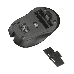 Trust Wireless Mouse Mydo, Silent, USB, 1000-1800dpi, Black, подходит под обе руки [21869], фото 1