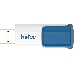 Флеш Диск Netac U182 Blue 64Gb <NT03U182N-064G-30BL>, USB3.0, сдвижной корпус, пластиковая бело-синяя, фото 3