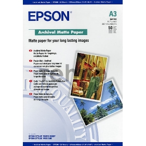 Бумага EPSON C13S041344 Archival Matte Paper EPSON A3