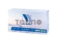 Тонер-картридж NVPrint совместимый Ricoh Aficio MP C2551 пурпурный для MP C2051/C2051AD/C2551/C2551AD (9500k)