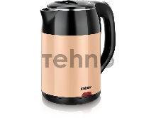Чайник электрический BBK EK1709P черный/бежевый