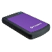 Внешний жесткий диск Transcend USB 3.0 2Tb TS2TSJ25H3P StoreJet 25H3P (5400 об/мин) 2.5" фиолетовый, фото 2
