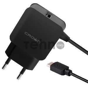 Сетевое универсальное зарядное устройство Crown CMWC-3001 black