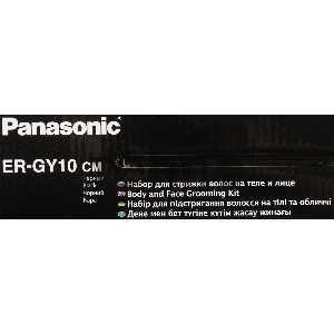 Машинка для стрижки Panasonic ER-GY10CM520 черный (насадок в компл:4шт)