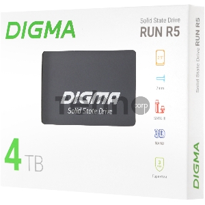 Накопитель SSD Digma SATA III 4Tb DGSR2004TR53T Run R5 2.5