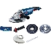Углошлифовальная машина Bosch GWS 24-180 2400Вт 8500об/мин рез.шпин.:M14 d=180мм, фото 2